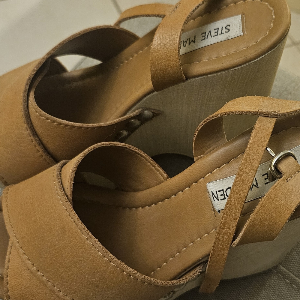 Steve Madden " Lylia" Platform Sandal 6 - Picture 7 of 7